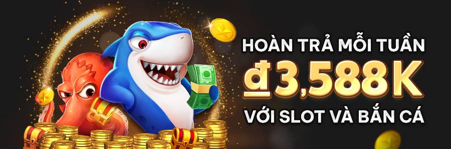 Khuyến mãi hoàn tiền slot bắn cá tại bj88