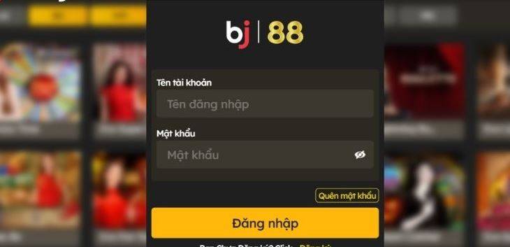 đăng nhập BJ88